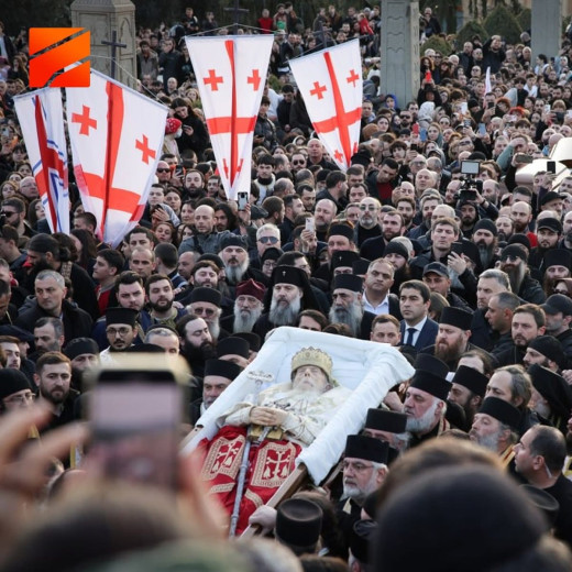 Ամենայն Հայոց Կաթողիկոսին թույլ չտվեցին մասնակցել Վրաստանի կաթողիկոսի վերջին հրաժեշտին